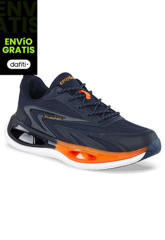 Tenis Running Dryno Azul Osc Para Hombre Croydon Croydon