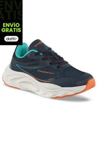 Tenis Running Jubil Azul Osc Croydon Para Niño Croydon