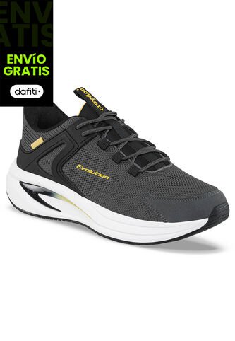 Tenis Running Nertu Gris Osc Para Hombre Croydon Croydon