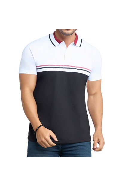 Camiseta Polo Daniel Blanco Para Hombre Croydon