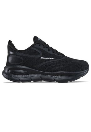 Tenis Running Potema Negro-Negro Croydon Para Mujer