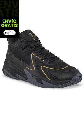 Tenis Basketball Jibun Negro Para Hombre Croydon