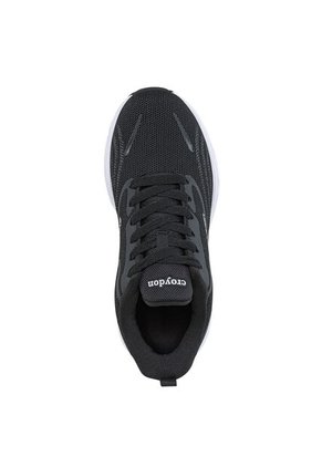 Tenis Running Potema Negro Croydon Para Mujer