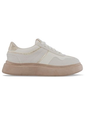 Tenis Urbanos Amarantha Beige Para Mujer Croydon