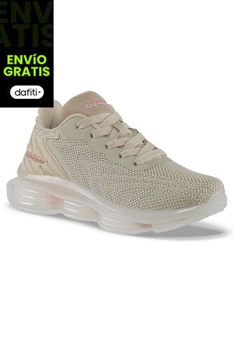Tenis Running Ulorix Beige Croydon Para Niña Croydon