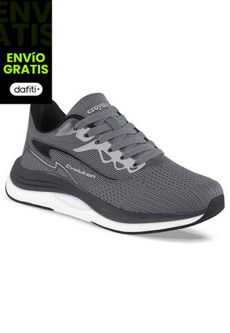 Tenis Running Broxu Gris Para Mujer Croydon Croydon