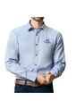 Camisa Joel Azul Para Hombre Croydon de Croydon