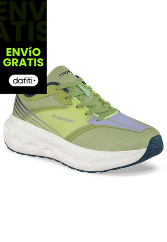Tenis Running Bukir Verde Croydon Para Mujer Croydon