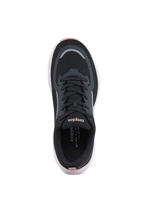Tenis Running Flail Negro Croydon Para Mujer