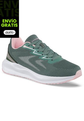 Tenis Running Drig Verde Osc Croydon Para Mujer Croydon