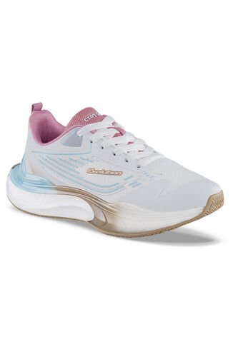 Tenis Running Mupu Blanco-Rosa Croydon Para Mujer Croydon