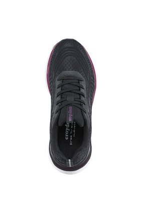 Tenis Running Gruff Negro Croydon Para Mujer