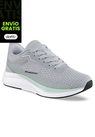 Tenis Running Torbe Gris Para Mujer Croydon Croydon