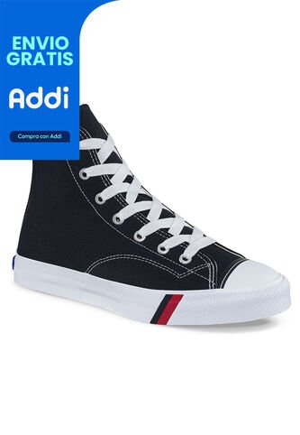 Tenis Royal Hi Cut Negro Para Hombre Croydon Croydon