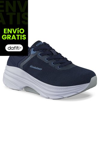 Tenis Running Soline Azul Osc Croydon Para Mujer Croydon