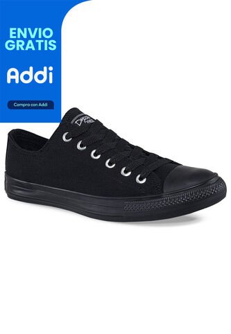 Tenis Discovery Bajo Negro Para Hombre Croydon Croydon