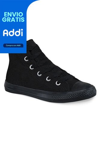 Tenis Discovery Alto Nn. Negro Para Hombre Y Mujer Croydon Croydon