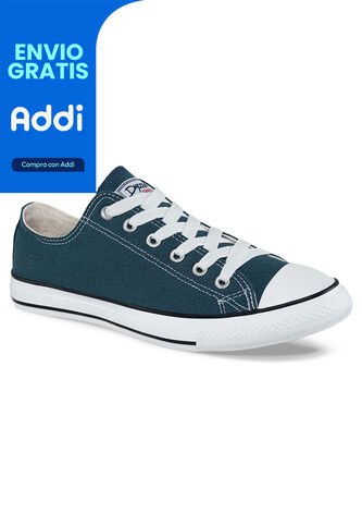 Tenis Discovery Bajo Azul Para Hombre Y Mujer Croydon Croydon