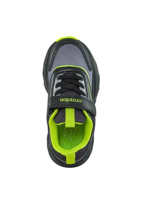 Tenis Running Repal Negro Croydon Para Niño