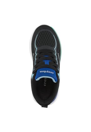 Tenis Running Gemel Negro Croydon Para Niño