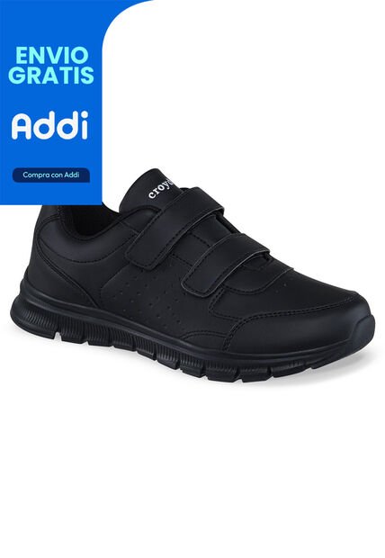 Tenis Escolares Skoler V Negro Para Hombre Y Mujer Croydon
