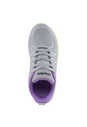 Tenis Running Qorife Gris Croydon Para Niña