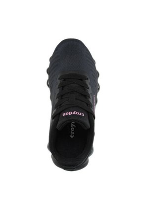 Tenis Running Sillux Negro-Negro Croydon Para Niña