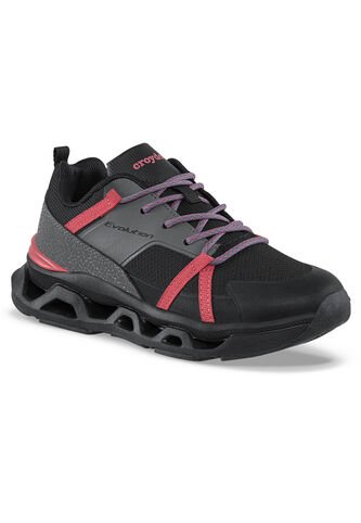 Tenis Running Manrol Negro-Negro Croydon Para Niña Croydon