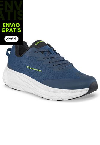 Tenis Running Roxel Azul Osc Para Hombre Croydon Croydon