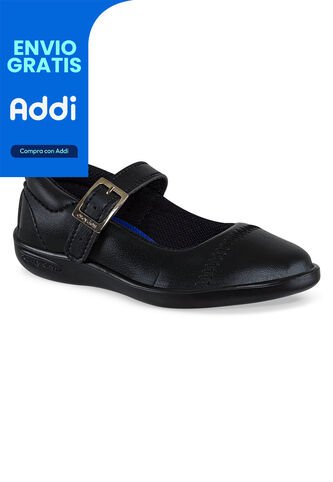 Zapatos Escolares Colegial Lorik Negro Para Niña Croydon Croydon