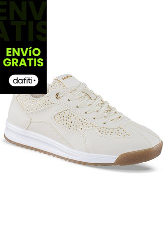 Tenis Urbanos Yarelis Beige Croydon Para Mujer Croydon