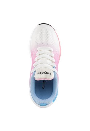 Tenis Running Onder Blanco-Rosa Croydon Para Niña