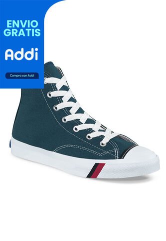 Tenis Royal Hi Cut Azul Para Hombre Croydon Croydon
