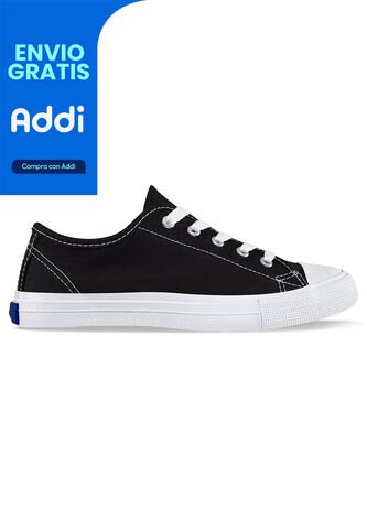Tenis Deportivo Bajo Negro Para Hombre Croydon Croydon