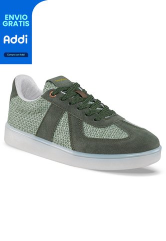Tenis Urbanos Brigida Verde Croydon Para Mujer Croydon