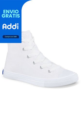 Tenis Deportivo Alto Blanco Para Hombre Croydon Croydon