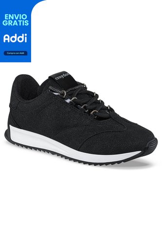 Tenis Urbanos Azaleya Negro Croydon Para Mujer Croydon