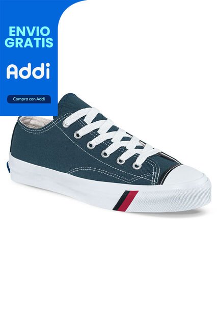 Tenis Royal Lo Cut Azul Para Hombre Croydon