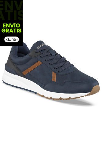 Tenis Urbanos Qrix Azul Osc Para Hombre Croydon Croydon