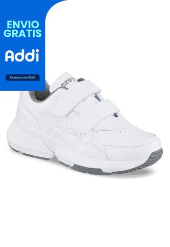 Tenis Escolares Xcoleg V Blanco Para Niño Croydon Croydon