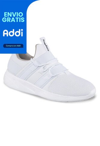 Tenis Escolares Riggi Blanco Para Niña Y Niño Croydon Croydon