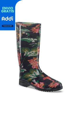Botas Lluvia Nom: Misaki Negro Croydon Para Mujer Croydon