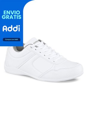 Tenis Escolares Skolary Blanco Para Niña Y Niño Croydon