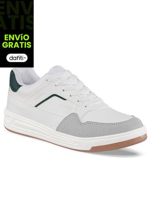 Tenis Urbanos Tabio Blanco-Verde Para Hombre Croydon