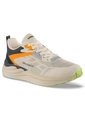 Tenis Running Ranito Beige-Azul Croydon Para Hombre de Croydon