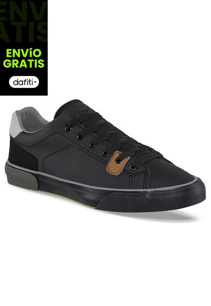 Tenis Urbanos Olarte Negro Para Hombre Croydon