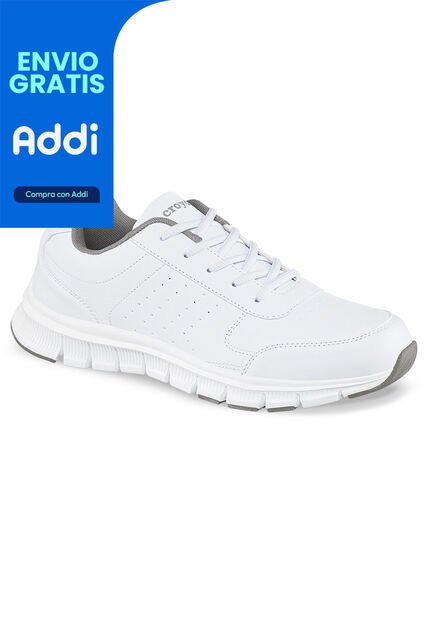 Tenis Colegio Skoler C Blanco Para Niño Y Niña Croydon