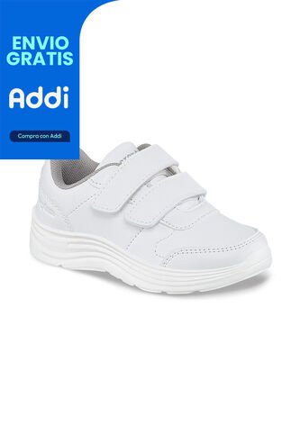 Tenis Escolares Schoology V Blanco Para Niña Y Niño Croydon Croydon