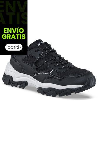 Tenis Urbanos Ztam Negro Croydon Para Mujer Croydon