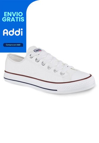 Tenis Discovery Bajo New I Blanco Para Hombre Y Mujer Croydon Croydon